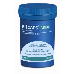BICAPS® ADEK (zestaw witamin A,E,D,K) 60 kapsułek Formeds