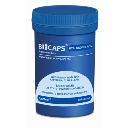 BICAPS® HYALURONIC ACID (kwas hialuronowy) 60 kapsułek Formeds