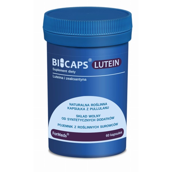 BICAPS® LUTEIN (luteina) 60 kapsułek Formeds suplement diety