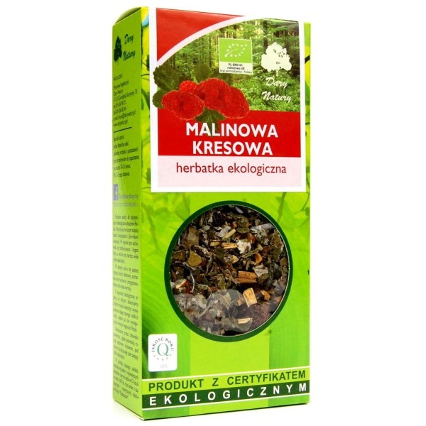 BIO Herbata malinowa kresowa 50 gramów