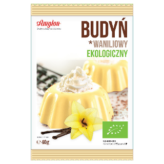 BIO Budyń waniliowy bezglutenowy Amylon 40 g