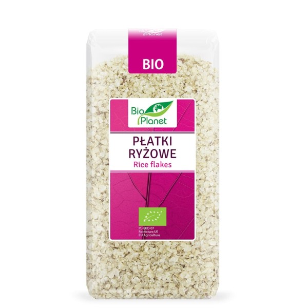 BIO Płatki ryżowe BIO Planet 300 gramów