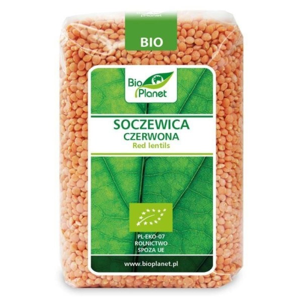 BIO Soczewica Czerwona BIO Planet 500 g