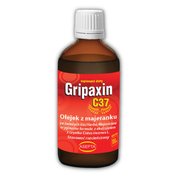 Gripaxin C37 olejek z majeranku 100 ml Asepta suplement diety