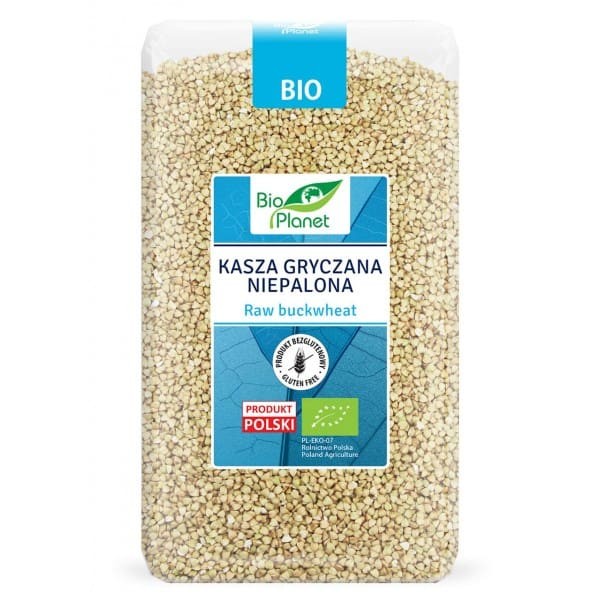 BIO Kasza Gryczana Niepalona Bezglutenowa 1 kg