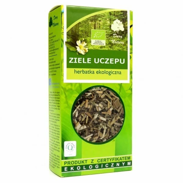 BIO Ziele uczepu herbatka ekologiczna Dary Natury 50 g