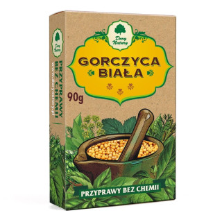 Gorczyca BIAŁA przyprawa bez chemii Dary Natury 90 g