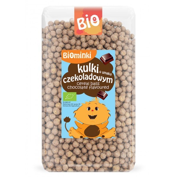 BIO kulki czekoladowe Biominki BIO Planet 300 g