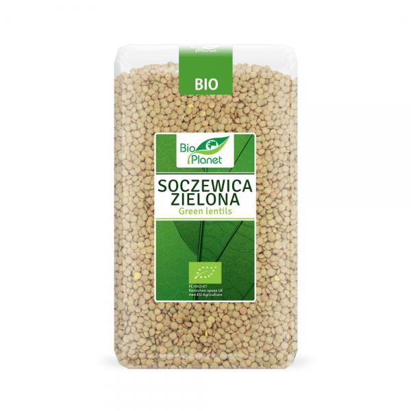 BIO soczewica zielona BIO Planet 1 kg