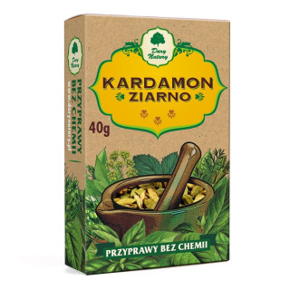 Kardamon ziarno przyprawa bez chemii Dary Natury 40 g