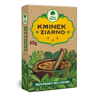 Kminek cały (ziarno) Dary Natury przyprawa bez chemii 60 g