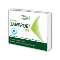 Sanprobi IBS probiotyk Lactobacillus plantarum 20 kapsułek
