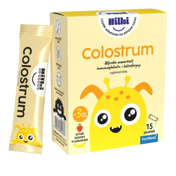 Hilki Colostrum - suplement diety w proszku dla dzieci Formeds 15 porcji