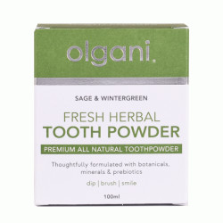 Proszek do zębów Fresh & Herbal - Ziołowe Odświeżenie Olgani 100ml