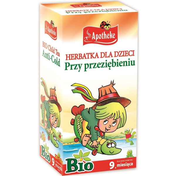BIO Herbatka dla Dzieci Na Przeziębienie 20x1,5 g Apotheke