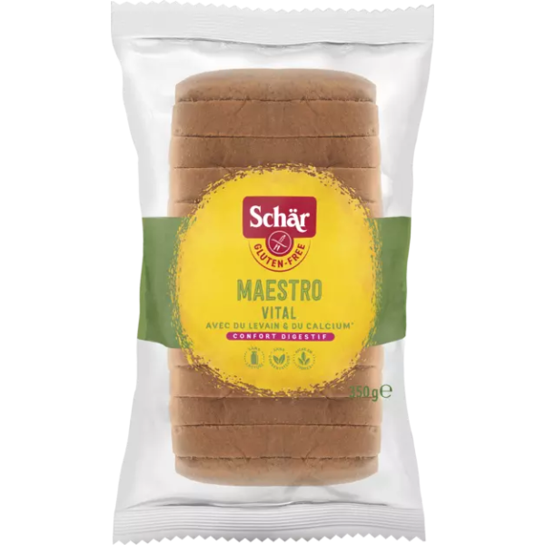 Maestro Vital - wieloziarnisty chleb bezglutenowy Schar 350 g