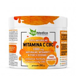 Naturalna witamina C 1000 mg w proszku z bioflawonoidami EkaMedika