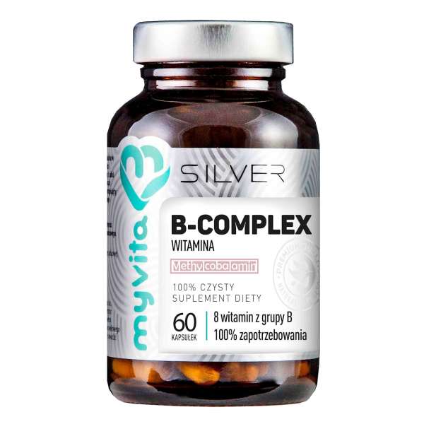 SILVER Witamina B-Complex 60 kapsułek MyVita suplement diety