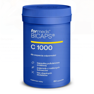 BICAPS C 1000 (witamina C) 60 kapsułek Formeds suplement diety