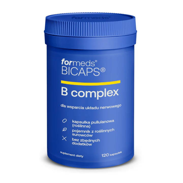 BICAPS B COMPLEX (zestaw witamin B) 120 kapsułek Formeds suplement diety