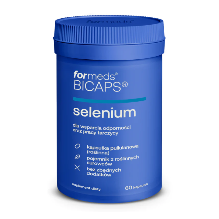 BICAPS SELENIUM (selen) 60 kapsułek Formeds suplement diety