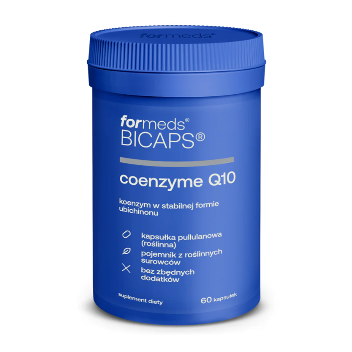 BICAPS® COENZYME Q10 (koenzyn Q10) 60 kapsułek Formeds suplement diety