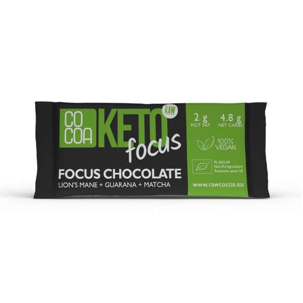 Czekolada keto Focus BIO 40 g - COCOA