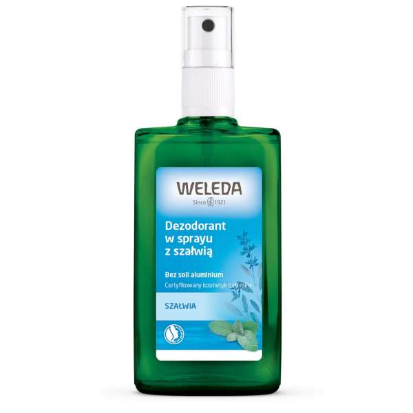 DEZODORANT W SPRAYU 24 h Z SZAŁWIĄ ECO 100 ml - WELEDA