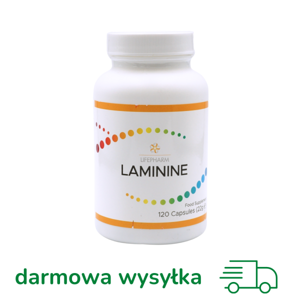 Laminine 120 kapsułek oryginalna laminina Life Pharm - Suplement Diety