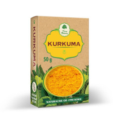 Kurkuma Dary Natury przyprawa bez chemii 50 g