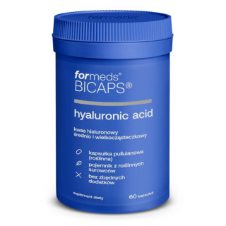 BICAPS® HYALURONIC ACID (kwas hialuronowy) 60 kapsułek Formeds suplement diety