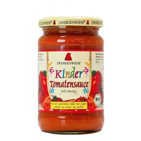 BIO sos pomidorowy dla dzieci bezglutenowy 350 g Zwergenwiese