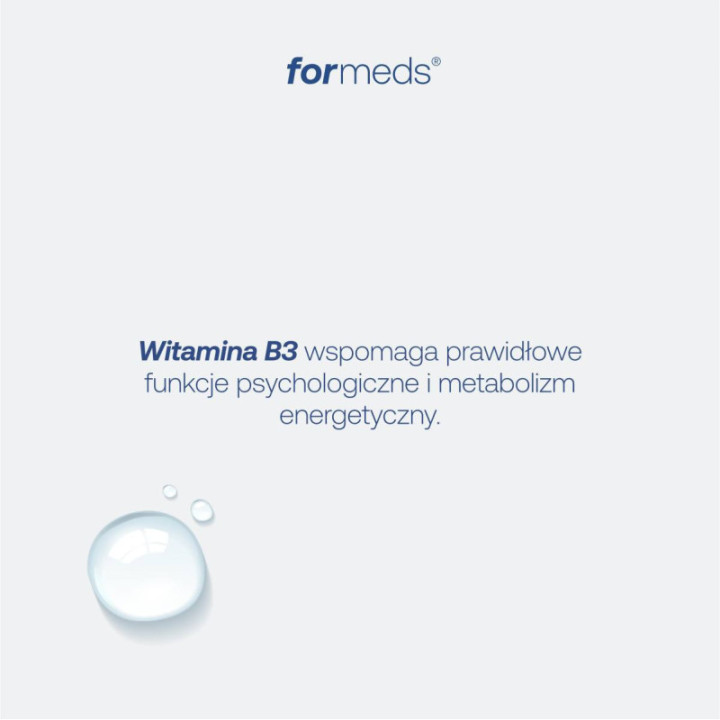BICAPS® B3 (witamina B3) 60 kapsułek Formeds suplement diety