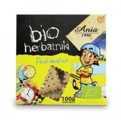 Herbatniki Prostokątne dla dzieci BIO Ania 100 g