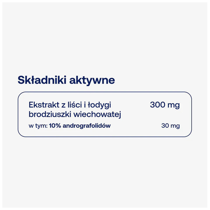 BICAPS® ANDROGRAPHIS (układ odpornościowy) 60 kapsułek Formeds suplement diety