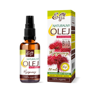 BIO Olej Rycynowy nierafinowany naturalny Etja 50 ml