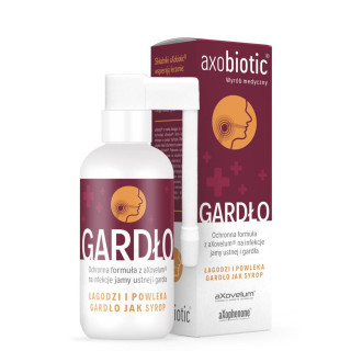 axoBIOTIC® GARDŁO spray na gardło, 30 ml wyrób medyczny