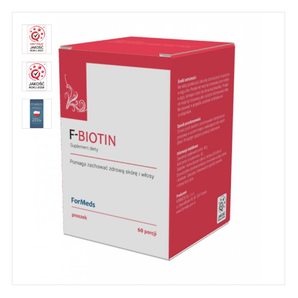 F-BIOTIN (biotyna+inulina) FORMEDS 60 porcji