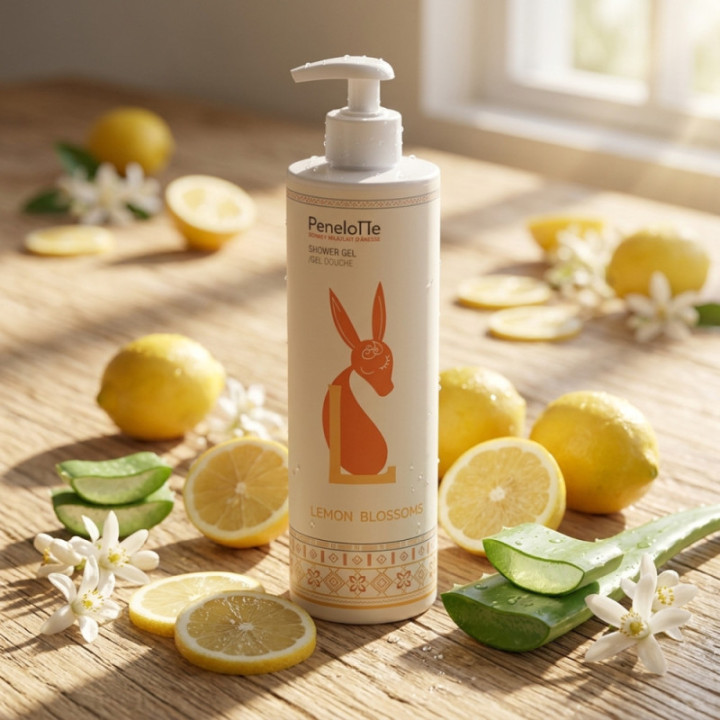 Żel pod prysznic Penelope Kwiaty Cytryny - Naturalny 97%