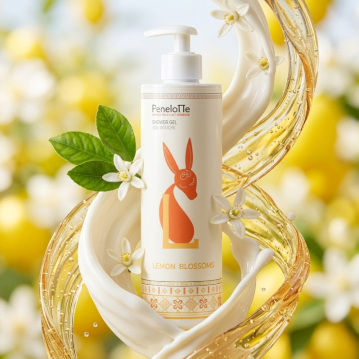 Żel pod prysznic Penelope Kwiaty Cytryny - Naturalny 97%