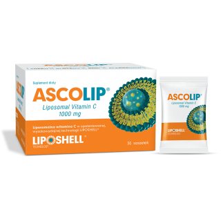 Ascolip liposomalna witamina C (1000 mg) w saszetkach 150 g suplement diety