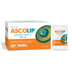 Ascolip liposomalna witamina C w saszetkach 1000 mg