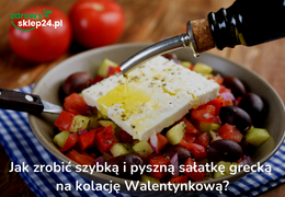 Szybka sałatka walentynkowa - przepis na romantyczną kolację!